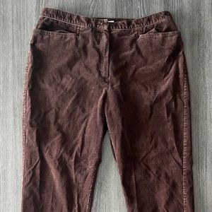 Brown Corduroy pants 35 x 34